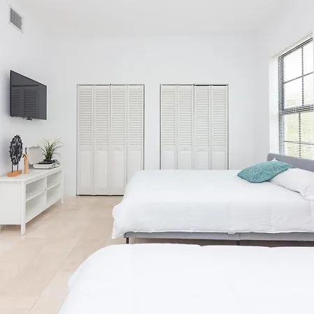 Miami Downtown 5 People Apartment - 5 Minutes To Bayfront Park